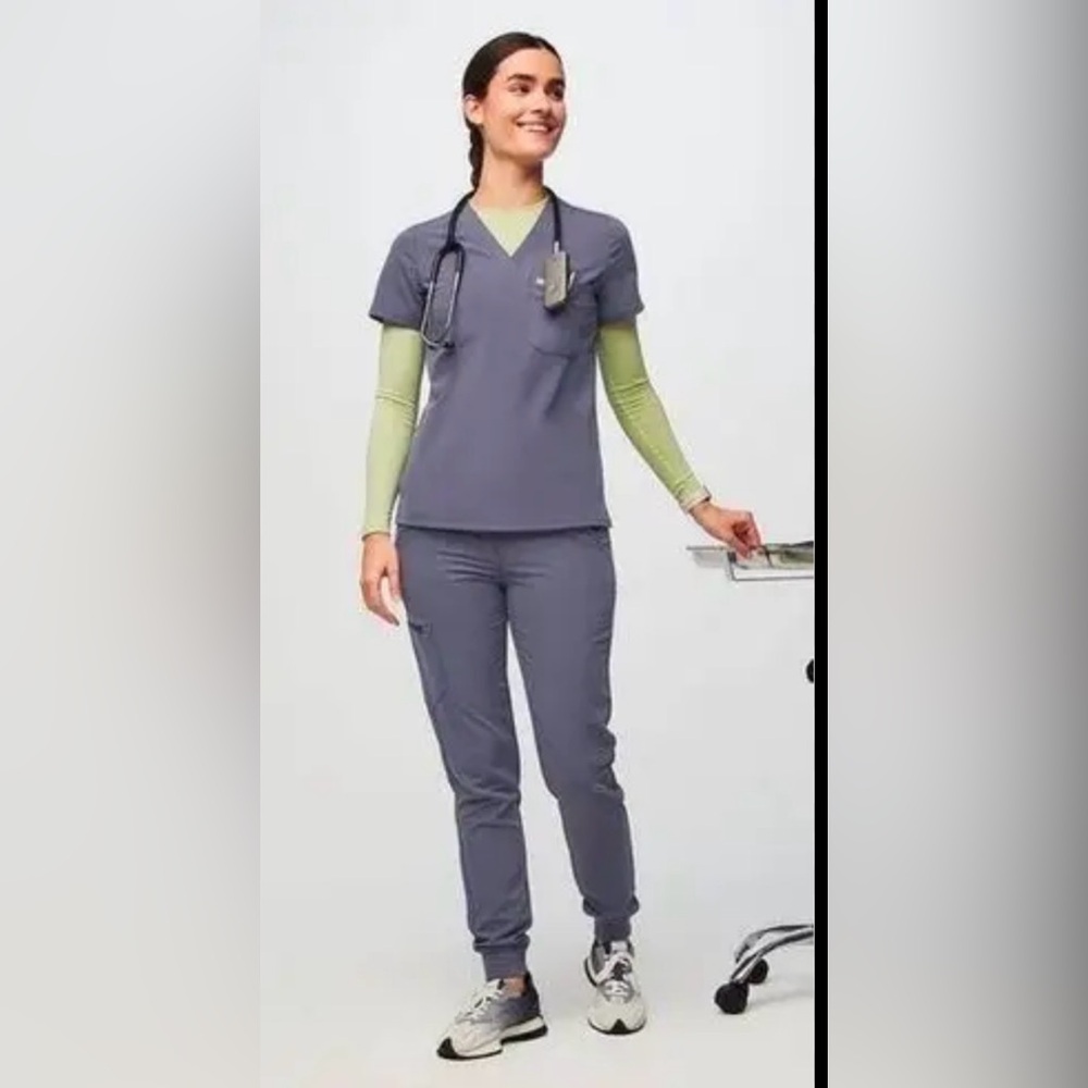 Figs jogger Scrub Pants in space Gray